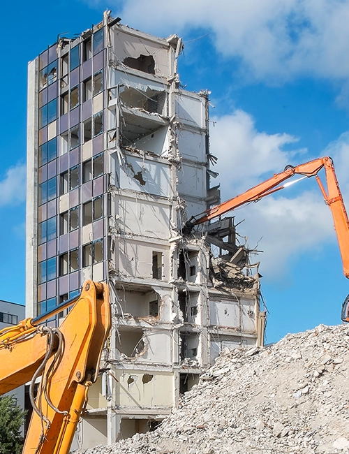 安心・安全・迅速の解体工事から、未来を創る会社です